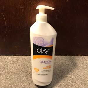 Olay Quench Ultra Moisture Body Lotion w/ Shea Butter & Vitamins E & B3, 11.8oz